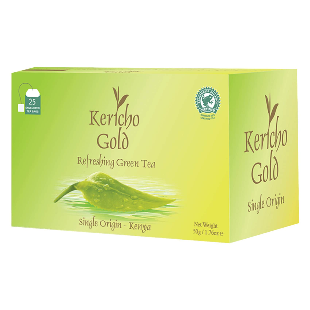 KERICHO GOLD REFRESHING GREEN TEA 25 TB